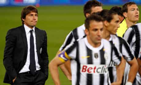 Juventus' coach Antonio Conte