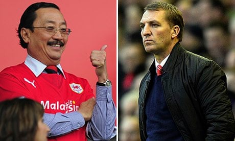 Vincent Tan and Brendan Rodgers
