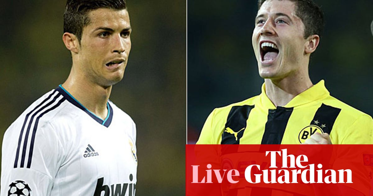 Real Madrid 2 0 Borussia Dortmund As It Happened Paul Doyle Football The Guardian Real Madrid 2 0 Borussia Dortmund As It Happened Paul Doyle Football The Guardian