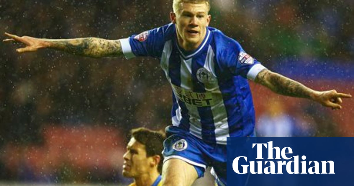 James Mcclean Breaks Wigan Duck In Fine Display Against Crystal Palace Football The Guardian
