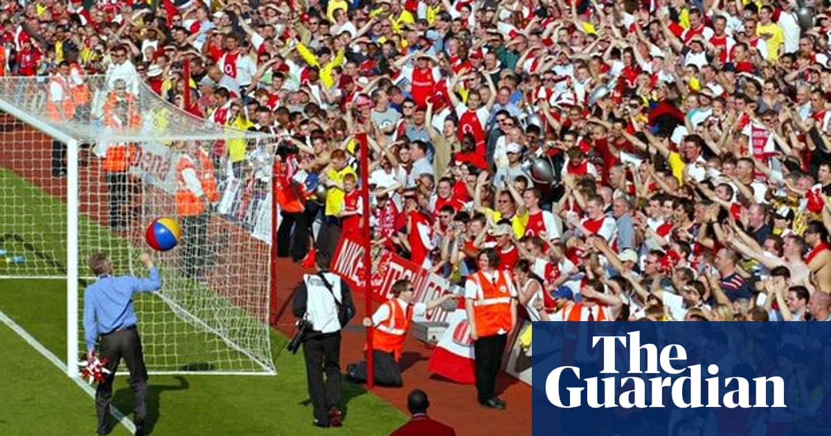 Arsenal S Invincible Season Arsene Wenger S Inside Story Football The Guardian
