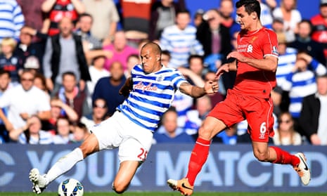 Dejan Lovren, right, said Liverpool's first-half display at QPR, in particular, was poor 