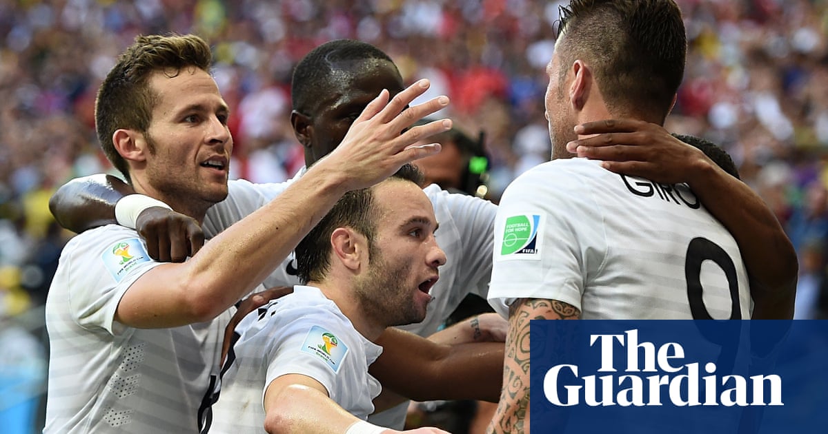 france lay down world cup marker with drubbing of switzerland world cup 2014 group e the guardian