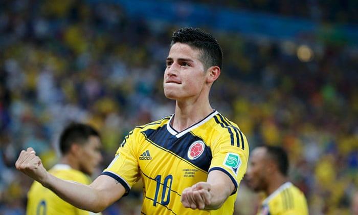 Colombia Vs Uruguay James Rodriguez Sizzle Ends Uruguay S World Cup Saga World Cup 2014 The Guardian