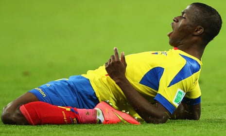 West Ham's new acquisition Enner Valencia scored all three of Ecuador's goals at the 2014 World Cup