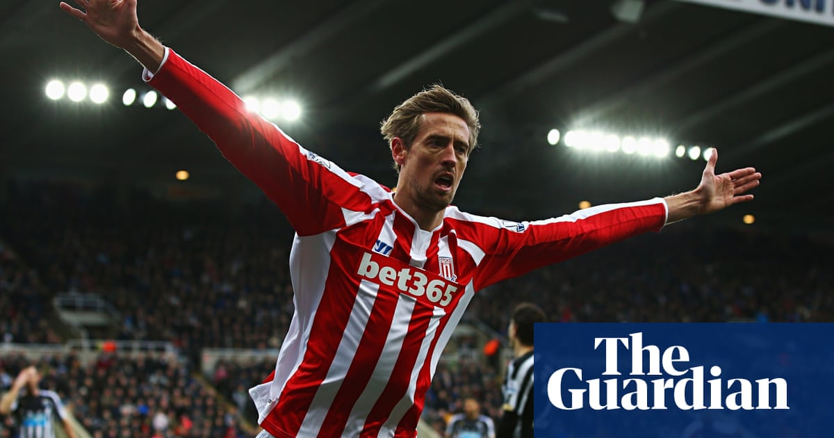 Stoke Claim Point Against Newcastle With Late Peter Crouch Goal Premier League The Guardian