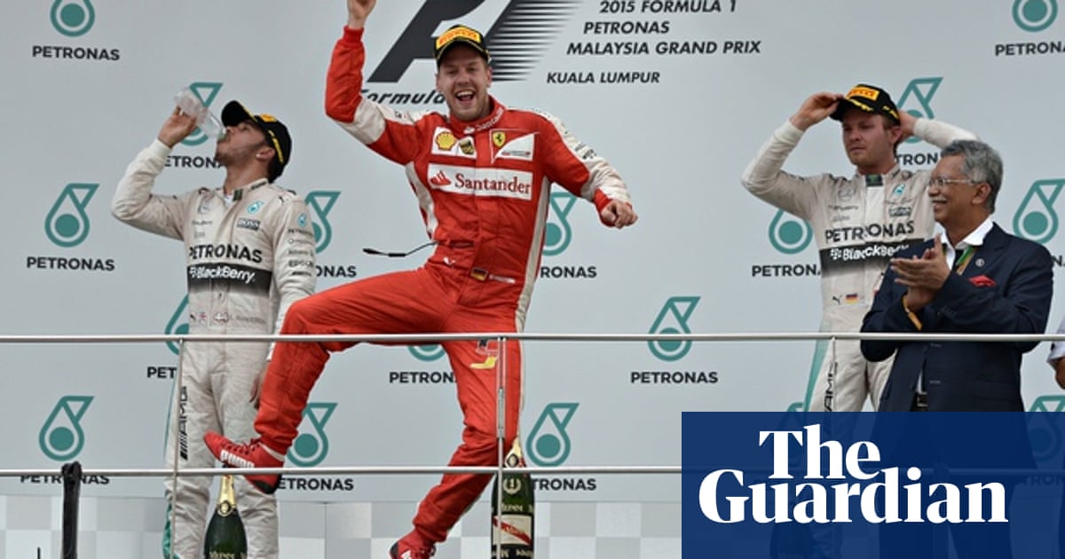 Sebastian Vettel Wins F1 S Malaysia Gp To Leave Lewis Hamilton Frustrated Formula One 2015 The Guardian