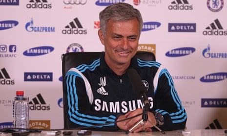 José Mourinho comes across as a different, more relaxed Chelsea manager from a year ago