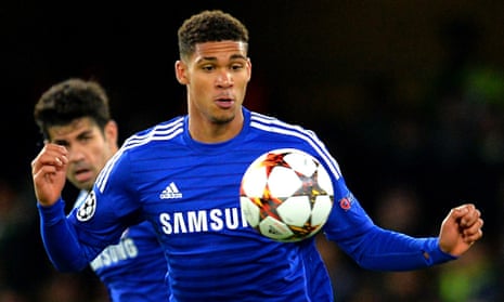 Ruben Loftus-Cheek was promoted to train with Chelsea's senior squad in January