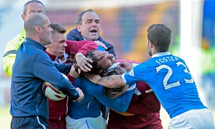 Motherwell's match against Rangers turns ugly after an incident involving Rangers' Bilel Mohsni