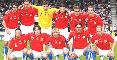 Czech team photo