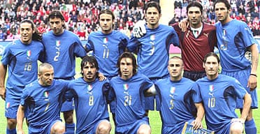 Italy team photo