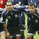 Carlos Tevez and Javier Mascherano
