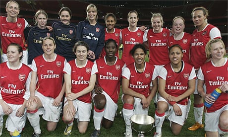 Arsenal Ladies, 2008 Premier League winners