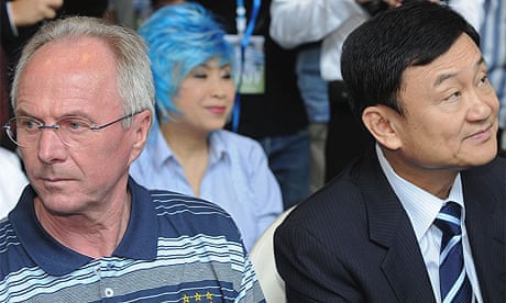 Sven-Goran Eriksson and Thaksin Shinawatra