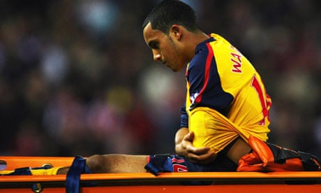 Walcott joins Capello's lengthening injury list | England | The Guardian