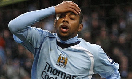 Robinho Leaves Manchester City Training Camp Manchester City The Guardian