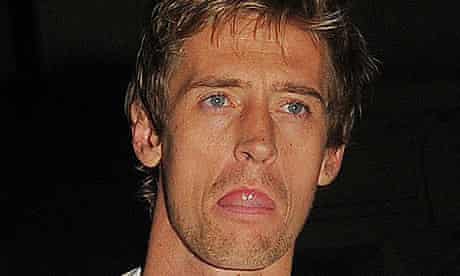Peter Crouch leaves Movida on Saturday night.