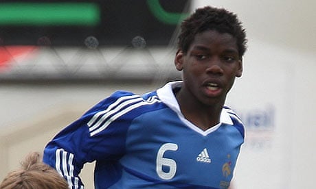 Paul Pogba as a youngster