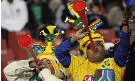 Noisy horns hit discordant note for World Cup finals