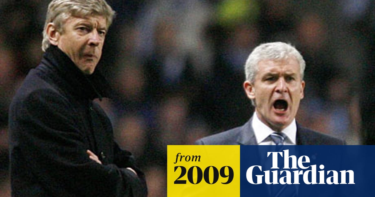 Feuding Managers Like Wenger Should Still Shake Hands Says Tony Pulis Stoke City The Guardian