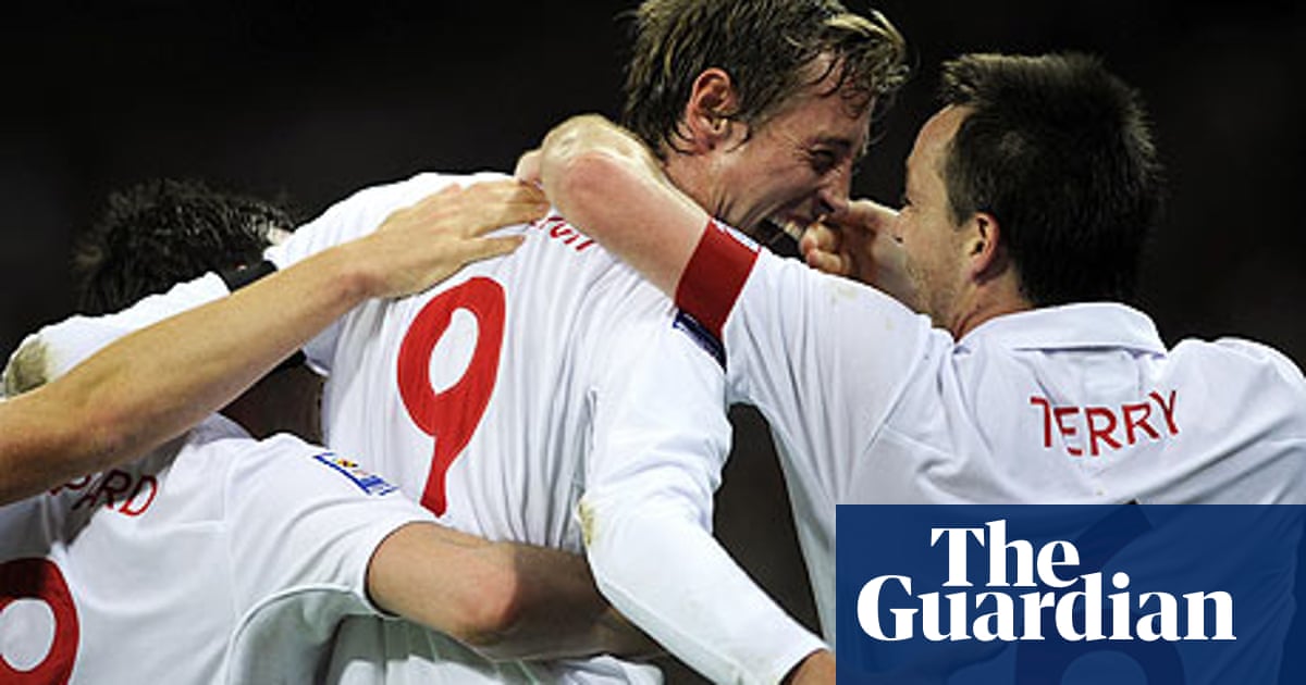 England 2 1 Ukraine World Cup 2010 Qualifier Football The Guardian