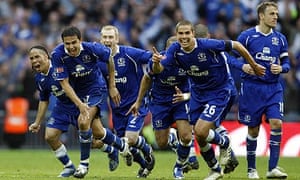 Fa Cup Semi Final Manchester United 0 0 Everton Everton Win 4 2 On Penalties Football The Guardian