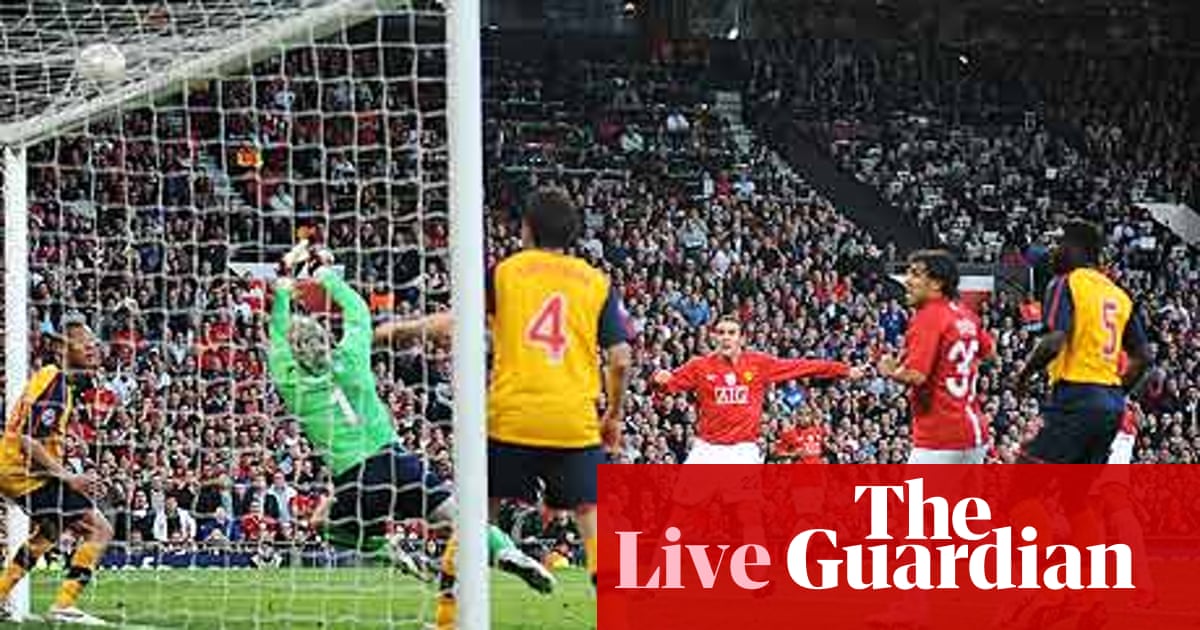 Manchester United V Arsenal As It Happened Football The Guardian