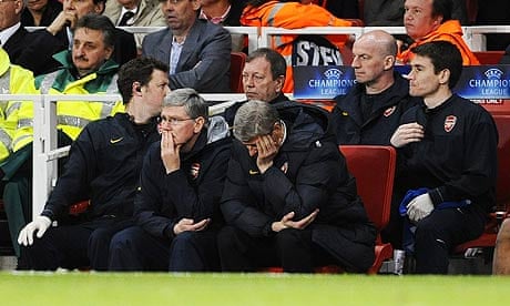 Arsene Wenger frustrated concession home goal soccer