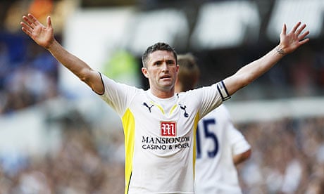 Robbie Keane celebrates the 19th anniversary of Tottenham Hotspur