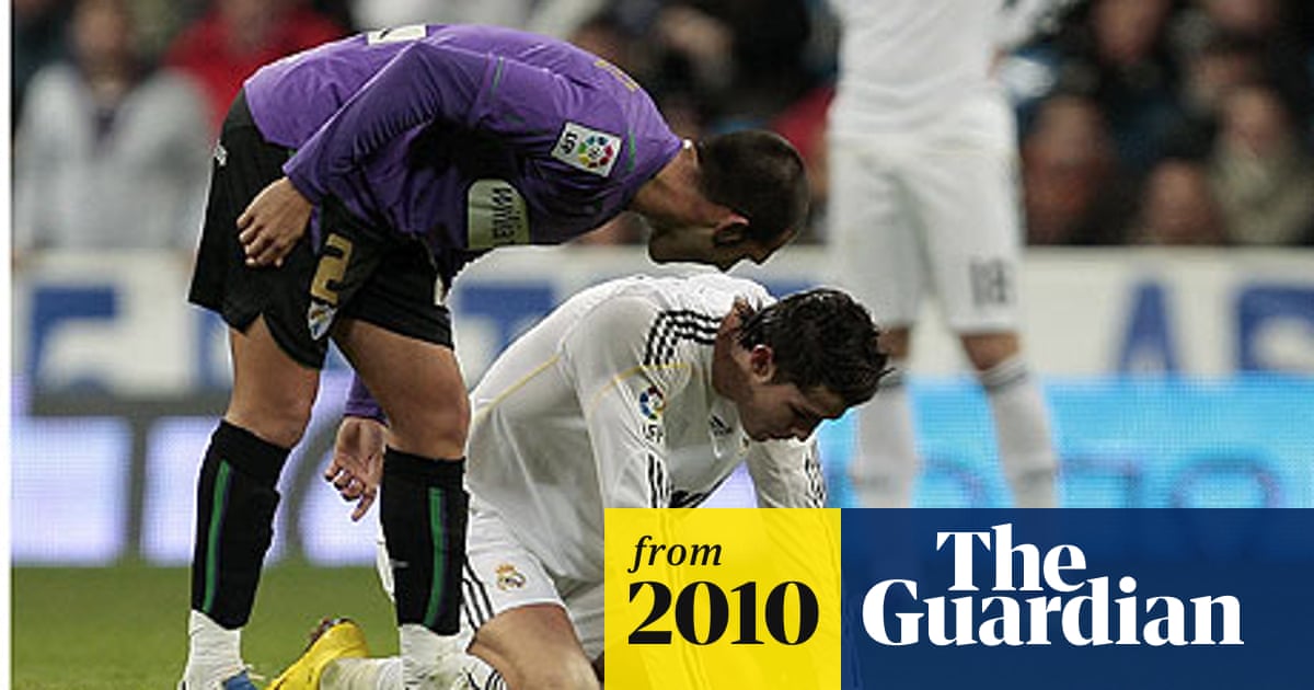 Cristiano Ronaldo Is Sent Off After Scoring Twice For Real Madrid La Liga The Guardian Cristiano Ronaldo Is Sent Off After Scoring Twice For Real Madrid La Liga The Guardian