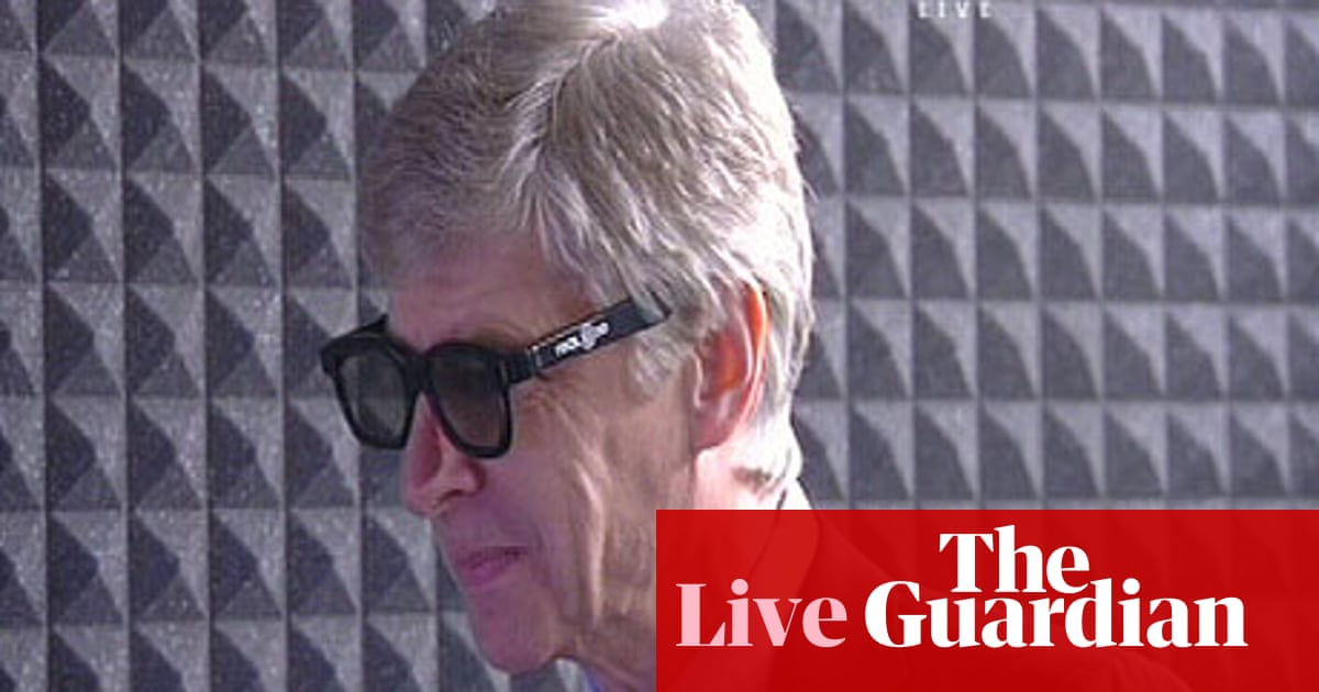 Arsenal V Manchester United As It Happened Barry Glendenning