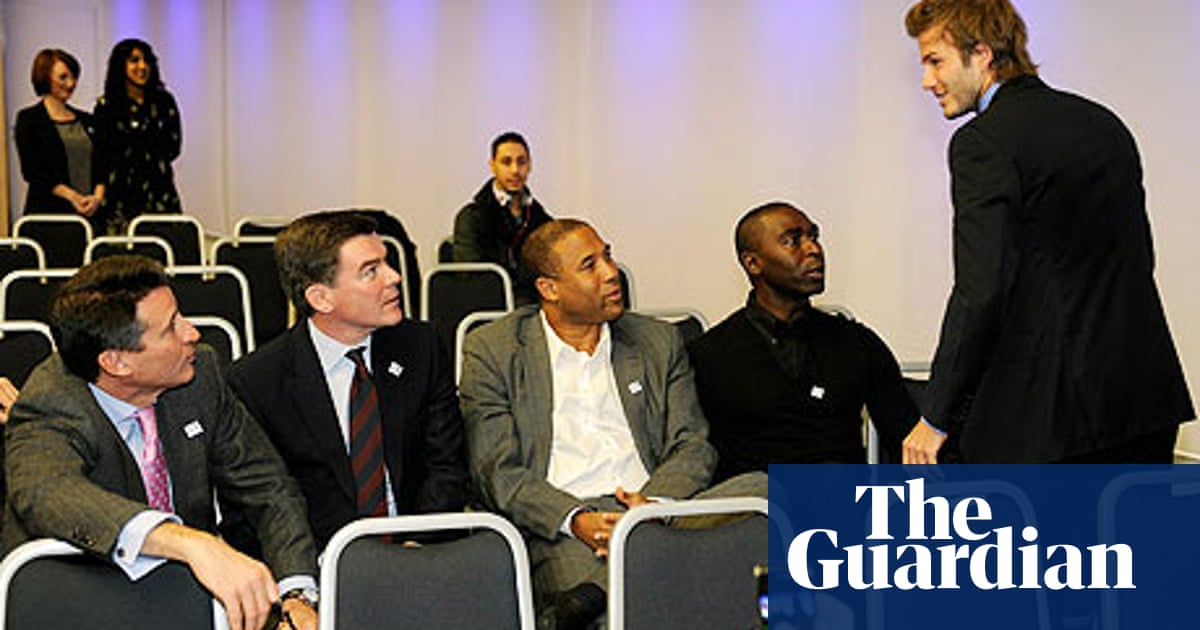 David Beckham Shows Diplomatic Class For England S 18 World Cup Bid David Beckham The Guardian David Beckham Shows Diplomatic Class For England S 18 World Cup Bid David Beckham The Guardian
