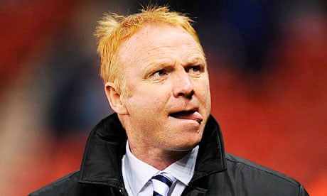 Birmingham City's manager Alex McLeish