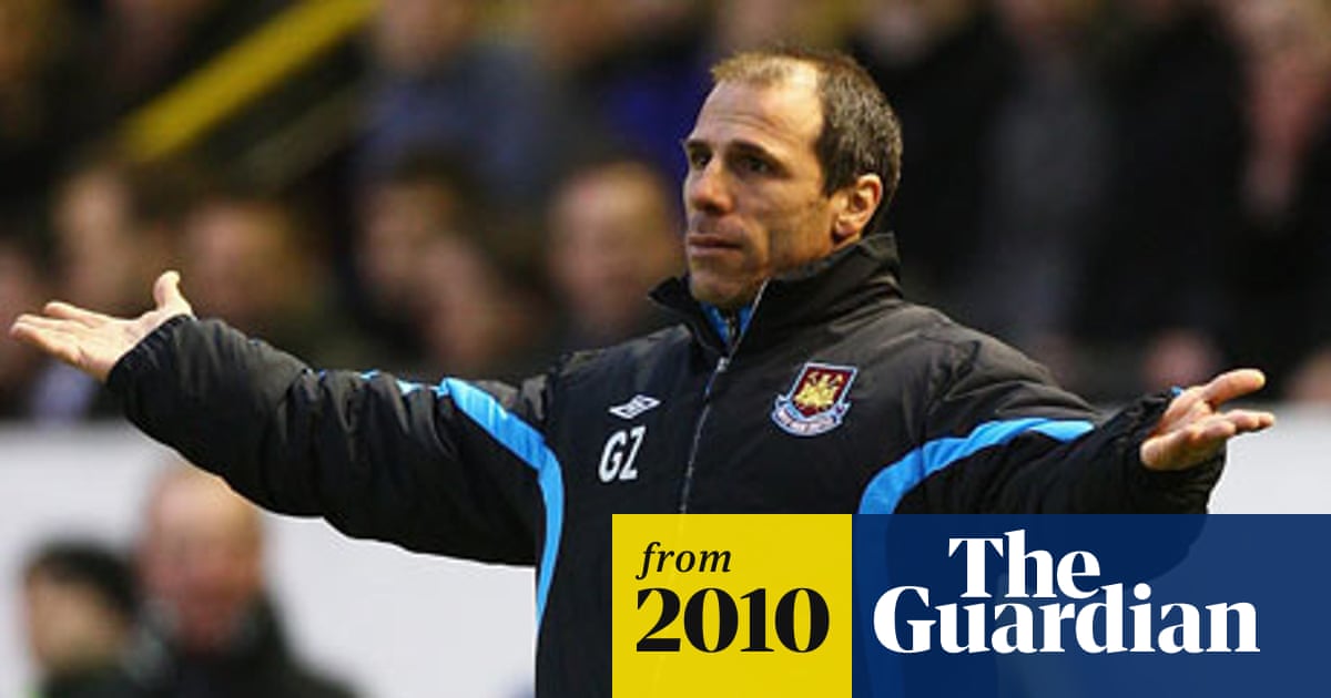 Gianfranco Zola puts job on line with attack on West Ham co-owners | West Ham United | The Guardian Gianfranco Zola puts job on line with attack on West Ham co-owners | West Ham United | The Guardian