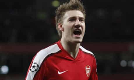 Arsenal's Nicklas Bendtner