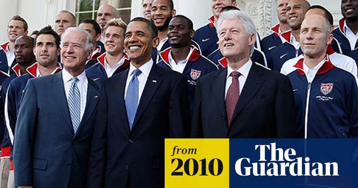 Barack Obama Gives Usa World Cup Team A White House Send Off Football The Guardian