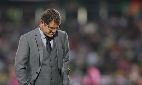 Fabio Capello looked as vulnerable as any of his England predecessors on a sobering night