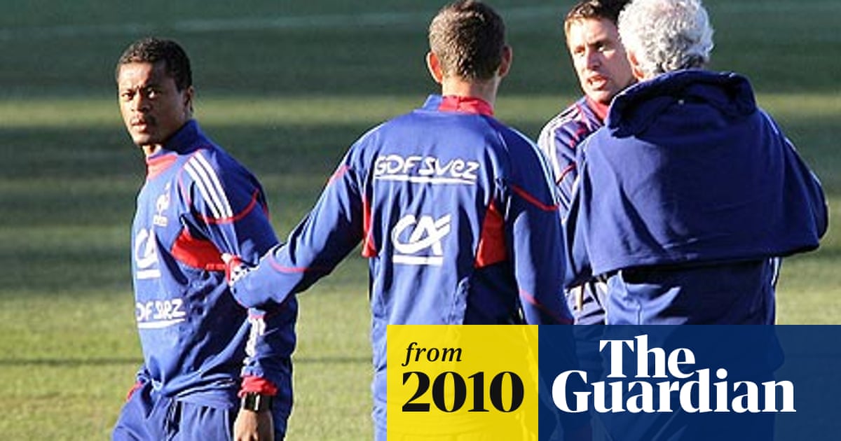 World Cup 2010 French Revolt Leaves Raymond Domenech High And Dry France The Guardian