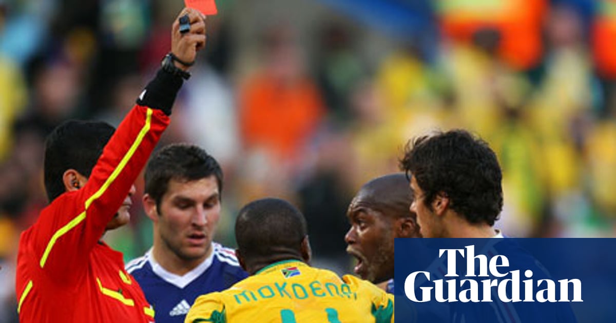 pic South Africa Vs France Football world cup 2010 south africa beat red