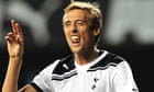 Match Of The Day For Peter Crouch And Abbey Clancy Tottenham Hotspur The Guardian