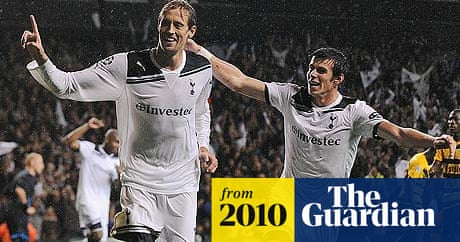 Peter Crouch Says Tottenham Want To Face Real Madrid And Internazionale Champions League The Guardian