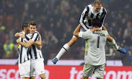 Juventus' Chiellini, Buffon etc