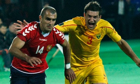 Yura Movsisyan scores four for Armenia to deny Gibraltar a shock promotion  in the Nations League