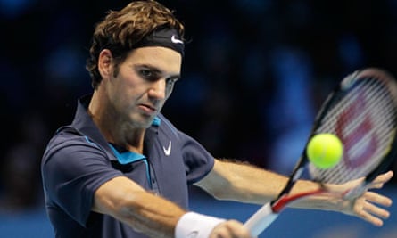 Roger Federer Overcomes Jo Wilfried Tsonga At Atp World Tour Finals Atp World Tour Finals 2011 The Guardian