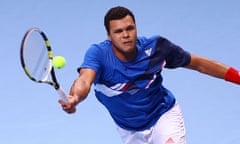 France's Jo-Wilfried Tsonga beat Mardy Fish