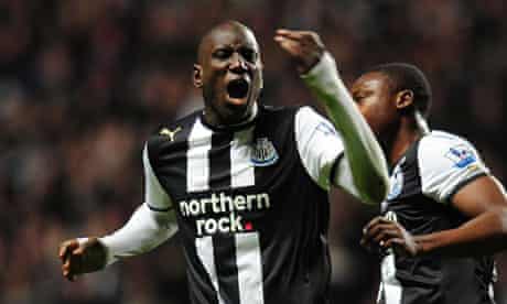 Demba Ba likes to enjoy himself on the pitch