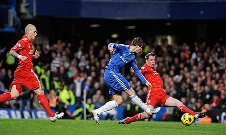 Fernando Torres Jamie Carragher Chelsea Liverpool