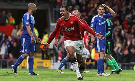 Manchester United Send 10 Man Chelsea Out Of Champions League Champions League The Guardian