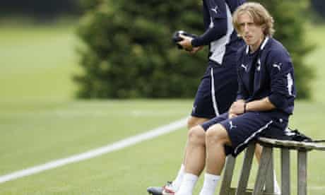 Tottenham midfielder Luka Modric